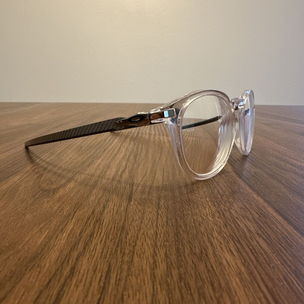 Oakley OX8149-0350 Pitchman R Carbon Eyeglasses FRAMES 50-19-138 Polished Clear